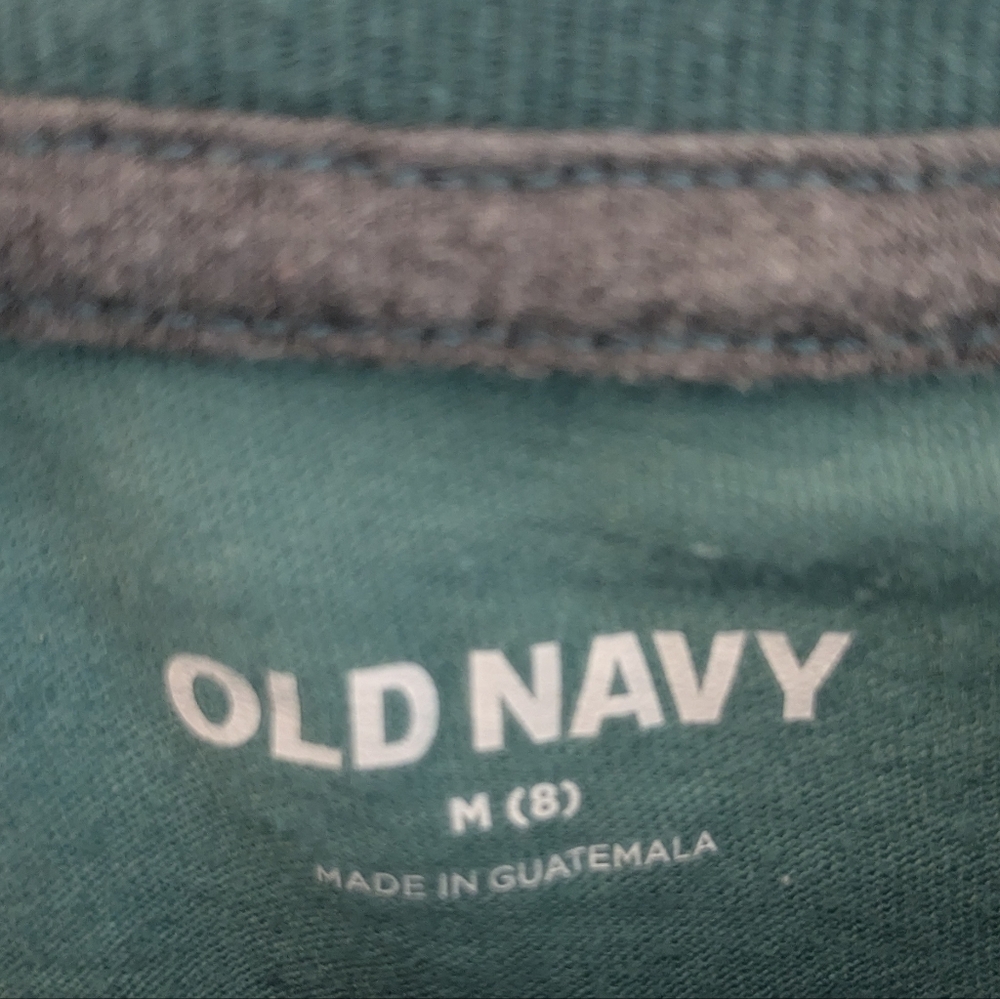 4️⃣ FOUR Old Navy Boy's Graphic T-Shirts - Gray, Green, & Black - Picture 10 of 10